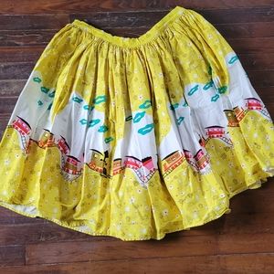 Mary Blair Train Skirt